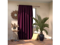 AmeliaHome Blackout curtain on tape Violet 140X245