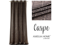 AmeliaHome AmeliaHome Curtain with grommets CASPE2 140×250 brown