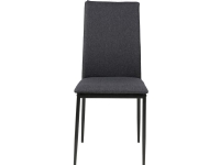 Actona Chair CHAIR/DINING/ACT/LUXEMBOURG/GREY+BLACK/92X43X53