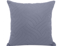 Eurocurtains Decorative pillowcase 40×40 Wave graphite color