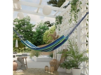 AmeliaHome Hammock COLADA Multicolor: blue/green 240×80 cm