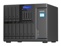 QNAP TS-1655 - NAS-server - 16 fack - SATA 6Gb/s - RAID RAID 0, 1, 5, 6, 10, 50, JBOD, 60 - RAM 8 GB - 2.5 Gigabit Ethernet - iSCSI support