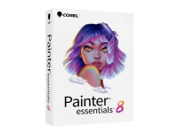 Corel Painter Essentials - (v. 8) - lisens - 1 bruker - ESD - Win, Mac - Engelsk, Tysk, Fransk PC tilbehør - Programvare - Multimedia