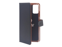 Celly Wally - Lommebok for mobiltelefon - fauxlær - svart - for Samsung Galaxy A23 5G Tele & GPS - Mobilt tilbehør - Deksler og vesker