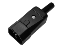 Apparatstik 3P lige, han, sort, 749/SW