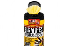 Big wipes multi-purpose 120stk - Anti-bakterielle ekstra stærke renseservietter Klær og beskyttelse - Diverse klær