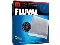 Bilde av Fluval Carbon Innsats For C3 Filter, 3x70g