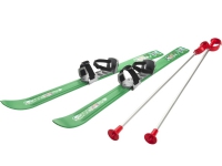 Ski til Børn 90 cm med skistave, Grøn Sport & Trening - Ski/Snowboard - Ski