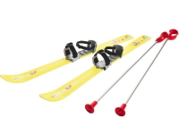 Ski til Børn 90 cm med skistave, Gul Sport & Trening - Ski/Snowboard - Ski