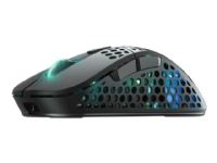 Xtrfy M4 RGB - Mus - ergonomisk - optisk - trådløs - 2.4 GHz - USB trådløs mottaker - svart Gaming - Gaming mus og tastatur - Gaming mus