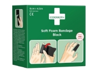 Bandage Cederroth, sort, 6 cm x 4,5 m Klær og beskyttelse - Sikkerhetsutsyr - Førstehjelp
