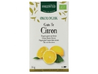 Te Fredsted økologisk grøn te med citron, 16 breve Søtsaker og Sjokolade - Drikkevarer - De
