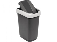 Affaldsspand Plast1, 50 liter, grå Rengjøring - Avfaldshåndtering - Bøtter & tilbehør