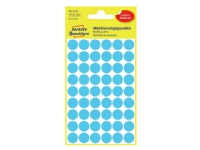 Avery Zweckform Colour Coding Dots 3142 - Papir - permanet adhesiv - blå - 12 mm rund 270 stk merkelapper Papir & Emballasje - Etiketter - Manuel farget