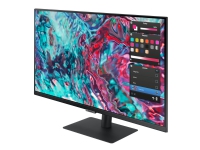 Samsung ViewFinity S8 S27B800TGU - S80TB Series - LED-skjerm - 27 - 3840 x 2160 4K UHD (2160p) @ 60 Hz - IPS - 350 cd/m² - 1000:1 - HDR10 - 5 ms - HDMI, 2xThunderbolt 4 - svart PC tilbehør - Skjermer og Tilbehør - Skjermer