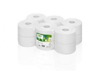 Toiletpapir Satino Comfort Jumbo Mini 2-lag Ø18cm 180 m hvid,12 rl/krt Rengjøring - Tørking - Toalettpapir og dispensere