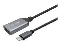 VivoLink – Adapterkabel – 24 pin USB-C hane till HDMI hona – 2 m – svart – 4K60Hz stöd up to 18 Gbps data transfer rate