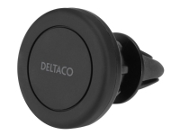 DELTACO ARM-C102 - Bilholder for mobiltelefon - magnetisk, justerbar - svart Tele & GPS - Mobilt tilbehør - Bilmontering