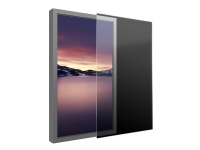 Multibrackets M Pro Series - Monteringskomponent (sikkerhetsark) - for mantel - plastikk, polykarbonat, pleksiglass - gjennomsiktig - skjermstørrelse: 65