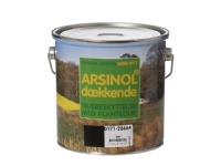 Arsinol Coating Teak 2,5L. Beläggning tixotrop träskyddsmedel som innehåller linolja och tillsatta färgpigment med hög ljusbeständighet.
