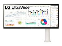 LG UltraWide 34WQ680-W – LED-skärm – 34 – 2560 x 1080 WFHD @ 100 Hz – IPS – 400 cd/m² – 1000:1 – DisplayHDR 400 – 1 ms – HDMI DisplayPort USB-C – högtalare