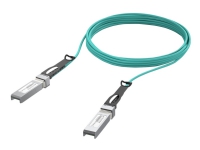 Ubiquiti – 25GBase direktkopplingskabel – SFP28 till SFP28 – 10 m – 3 mm – fiberoptisk – Active Optical Cable (AOC) – havsblå