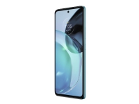 Motorola Moto G72 – 4G pekskärmsmobil – dual-SIM – RAM 6 GB / Internal Memory 128 GB – microSD slot – pOLED-skärm – 6.6 – 2400 x 1080 pixlar – 3 st. bakre kameror 108 MP 8 MP 2 MP – front camera 16 MP – polarblå