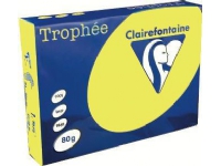 Bilde av Farvet Papir Trophée, A4, 80g, Solgul 1877, Pakke A 500 Ark