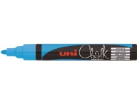 Uni Mitsubishi Pencil MARKER PWE-5M BLÅ FOR SVART TAvl (PWE-5M/NIEB) Skriveredskaper - Overtrekksmarkør - Tykke overstreksmarkører