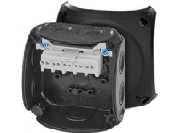 Forgreningsdåse DK0202B 0,75-2,5 mm², 93 x 93 x 62 mm, sort