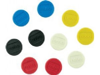 Nobo 1915297, Whiteboard-magnet, Assorterte farger, 24 mm, 16 mm, 24 mm, 120 mm interiørdesign - Tilbehør - Magneter