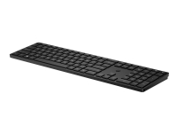 Bilde av Hp 450 - Tastatur - Programmerbar - 100% Full Size - Trådløs - 2.4 Ghz - Qwerty - Internasjonal Engelsk / Kanadisk Fransk - Svart