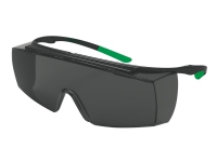 Bilde av Uvex Super F Otg - Vernebriller - Grått Glass - Svart, Grønn