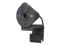 Logitech BRIO 300 - Webkamera - Full HD - 1920 x 1080 - innebygd mikrofon - USB-C - Grafitt PC tilbehør - Skjermer og Tilbehør - Webkamera