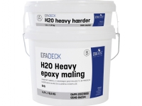 Efadeck H2O Heavy Grå m/hærder 8 L/10,09 KG Maling og tilbehør - Spesialprodukter - Epoksy maling