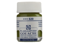 Talens Gouache Extra Fine Quality Bottle Olive Green 620