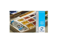 Van Gogh Watercolour plastic case set | 18 half pans + 2 x tubes