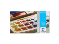 Van Gogh Watercolour plastic case set | 24 half pans