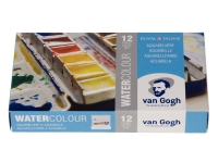 Van Gogh Watercolour metal case set | 12 half pans