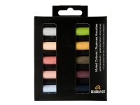 Rembrandt Soft pastel set Muted Colours | 10 half pastels