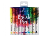Ecoline Brush pen set | 10 colours