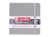 Talens Art Creation Sketchbook Shiny Silver | 12 x 12 cm 140 g 80 sheets