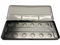 FINETEC® Metal box for 12 pans