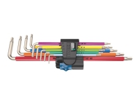 Wera 3967/9 TX SXL – L-nyckelsats – 9 delar – i clip-holder