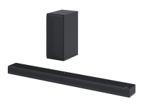 LG S65Q – Soundbar – för hemmabio – 3.1-kanals – trådlös – Bluetooth – Appkontrollerad – USB – 420 Watt (Total)