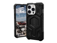UAG Rugged Case for iPhone 14 Pro [6.1-in] - Monarch Pro Kevlar Black - Baksidedeksel for mobiltelefon - robust - MagSafe-samsvar - polykarbonat, KEVLAR, termoplast-polyuretan (TPU) - svart kevlar - 6.1 - for Apple iPhone 14 Tele & GPS - Mobilt tilbehør -