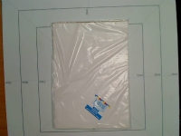 Bilde av Stick Figure White Adhesive Paper A4 20 Sheets