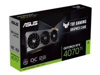 ASUS TUF Gaming GeForce RTX 4070 Ti - OC Edition - grafikkort - GeForce RTX 4070 Ti - 12 GB GDDR6X - PCIe 4.0 - 2 x HDMI, 3 x DisplayPort PC-Komponenter - Skjermkort & Tilbehør - NVIDIA