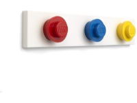 Lego Vegghengere på en rød, blå, gul stripe