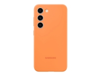 Samsung EF-PS911 – Baksidesskydd för mobiltelefon – silikon – orange – för Galaxy S23